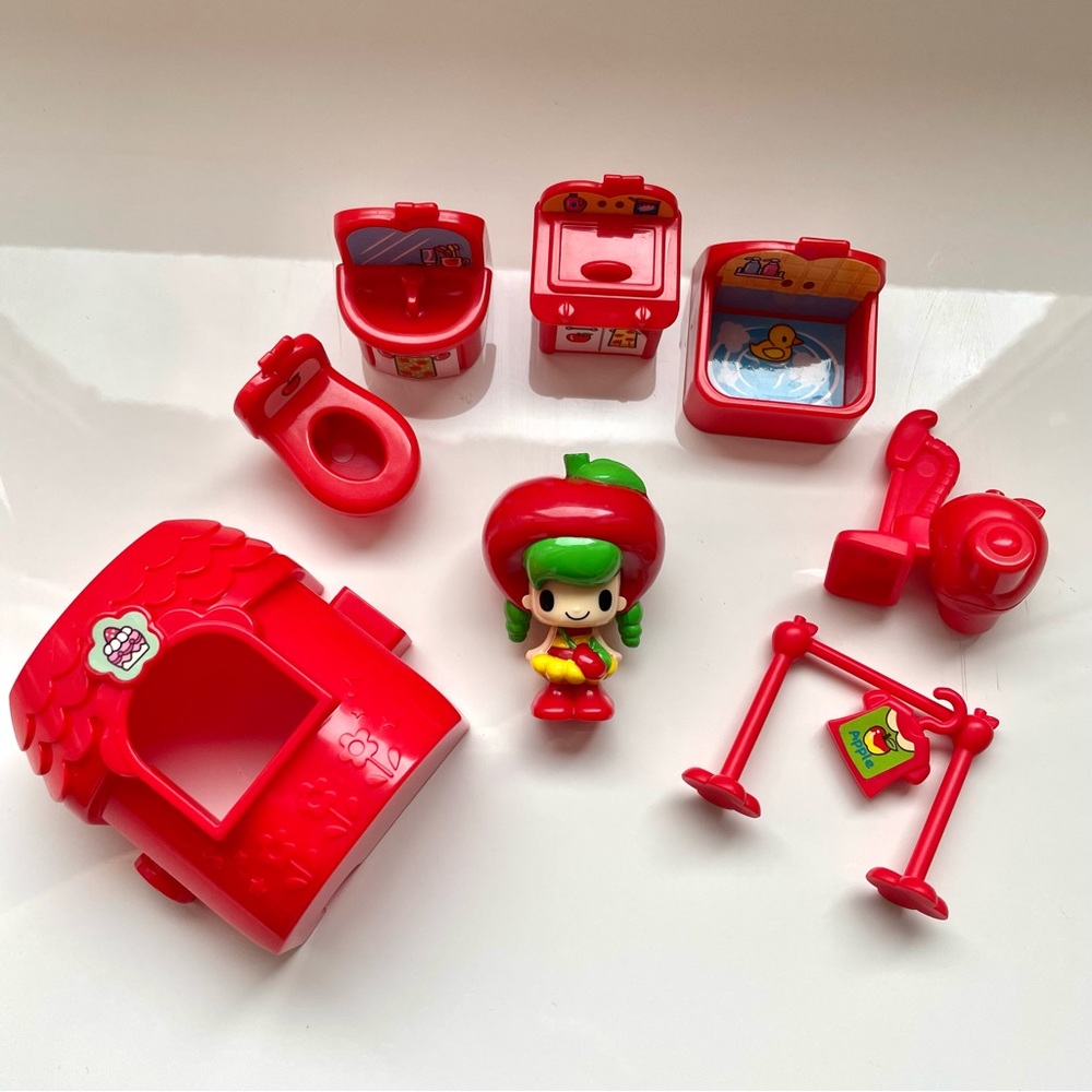 Koeda-chan Series - Koringo-chan & Mini House set - Japan toy Kawaii